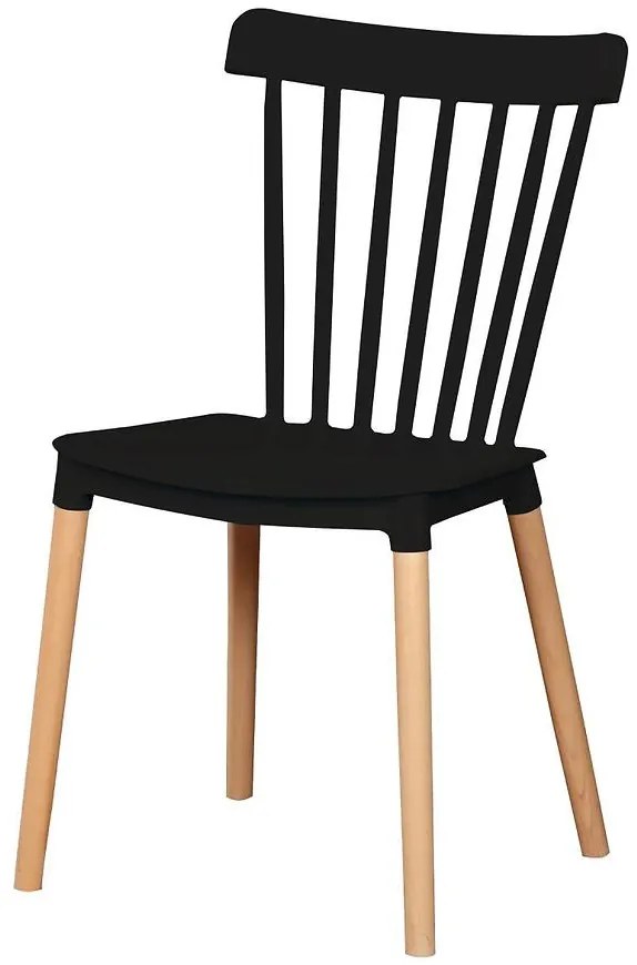 Stolička W-170 Čierna