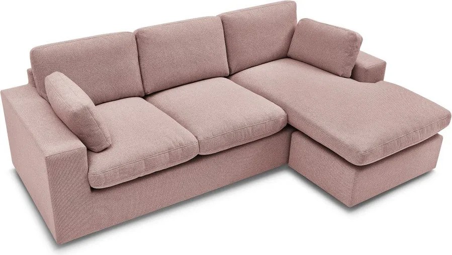 Ružová rohová pohovka Belair – Bobochic Paris