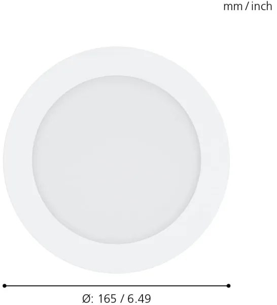 Eglo 31742-LED Stmievateľné kúpeľňové svietidlo FUEVA-Z LED/10,5W/230V IP44 biela