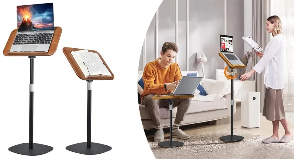 Nastaviteľný stojan na knihy - slúži aj ako čítací pult