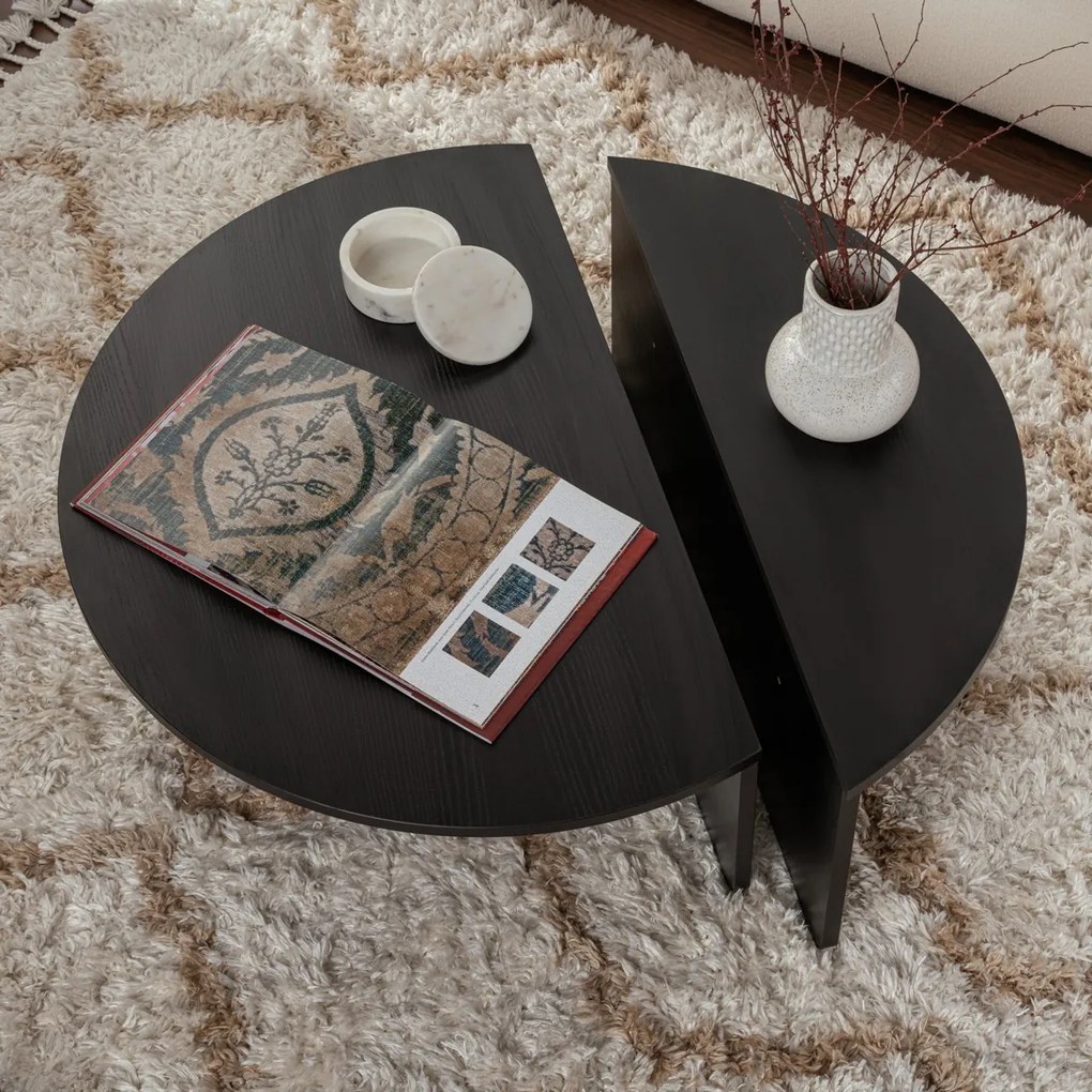 Konferenčný stolík Orion Wood Black
