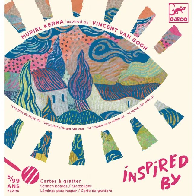 Djeco Kreatívna sada Inspired By Vincent Van Gogh Južné Francúzsko