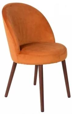 DUTCHBONE BARBARA stolička Oranžová
