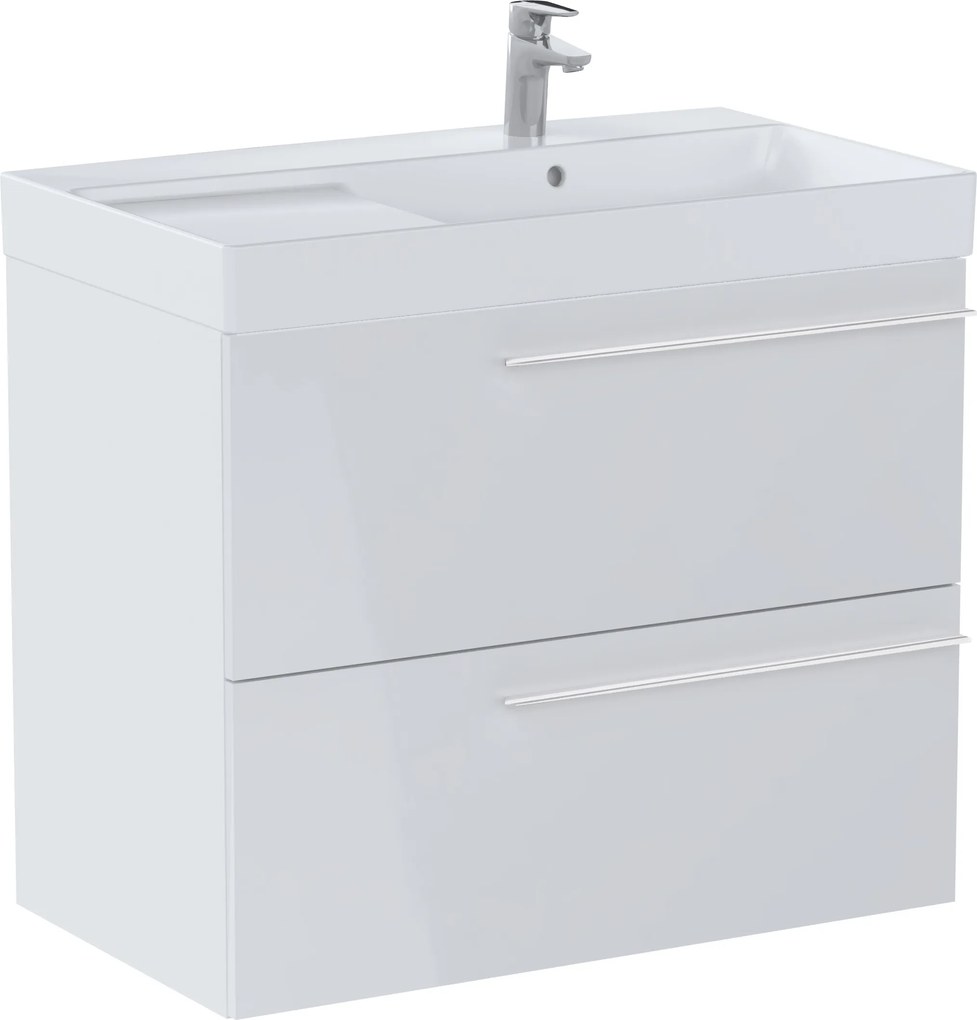 Roca Ella umývadlo so skrinkou 80 cm biała A851913806