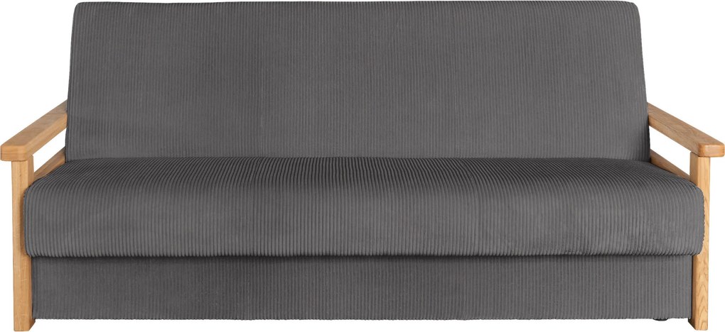 XXXLutz ROZKLADACIA POHOVKA, textil, grafitová P & B - Sedačky - 002330001204