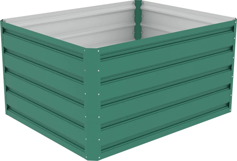 Vyvýšený záhon G21 Daisy 100 x 80 x 52 cm, kov,zelený