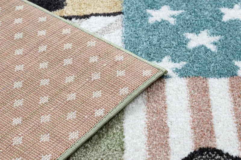 Detský kusový koberec Fun Pets multi, 200x290, viacfarebná, detská izba, Dywany Łuszczów