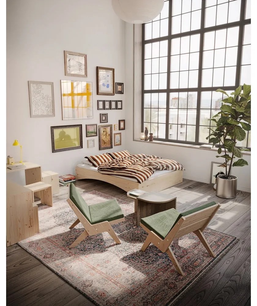 Zelené kreslo Sway – Karup Design