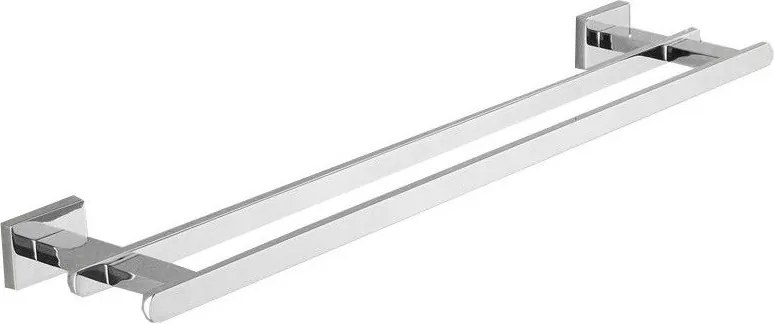 Mexen Arno dvojitý vešiak na uteráky, chrómová - 7020725-00