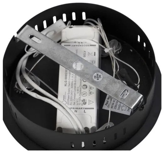 Paul Neuhaus 2472-18 - LED Stmievateľný luster na lanku ROMAN LED/30W/230V čierna