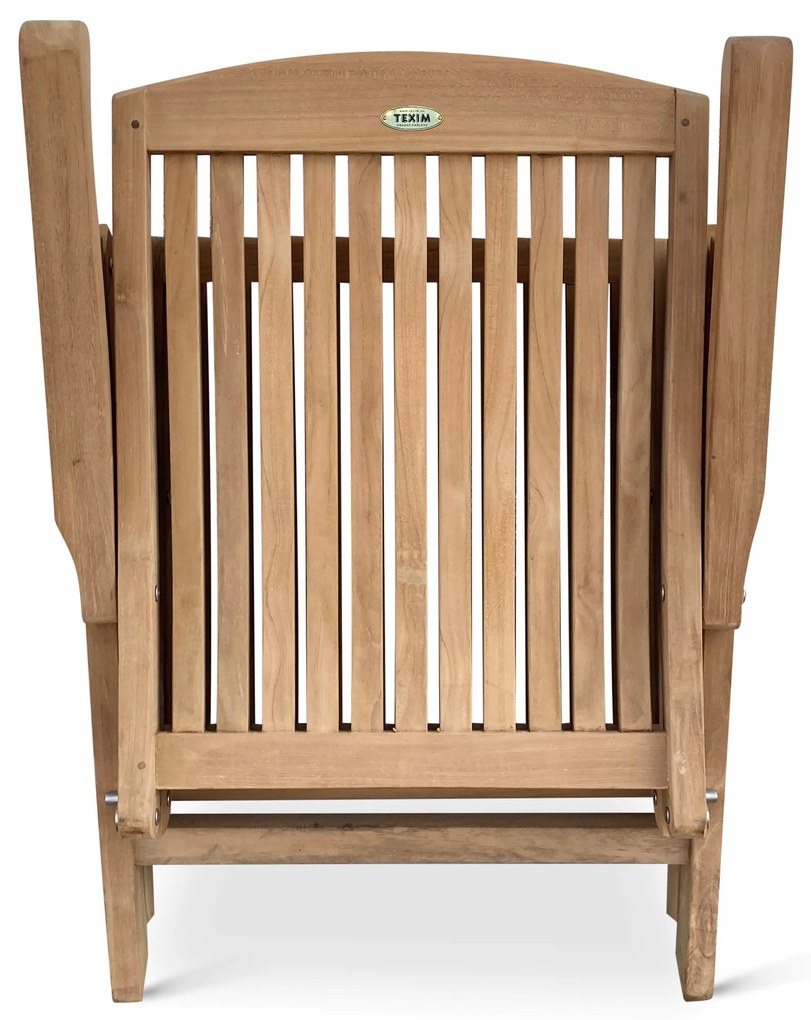 InternetovaZahrada Záhradné polohovacie kreslo America - teak
