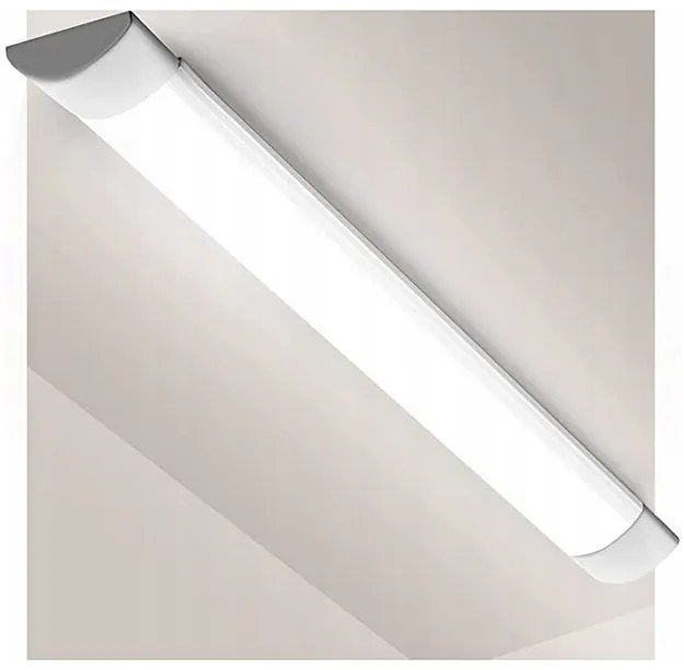 ECOLIGHT LED dielenské svietidlo 120cm - 230V - 40W - IP20 - studená biela