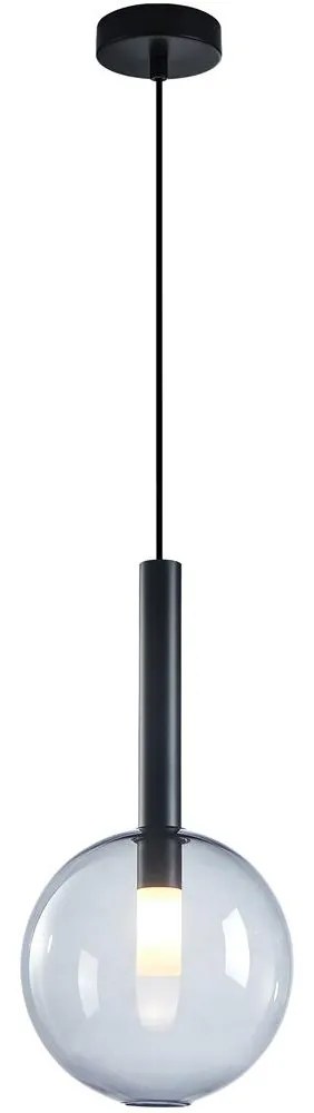 Luster na lanku NIKO 1xG9/9W/230V pr. 20 cm čierna