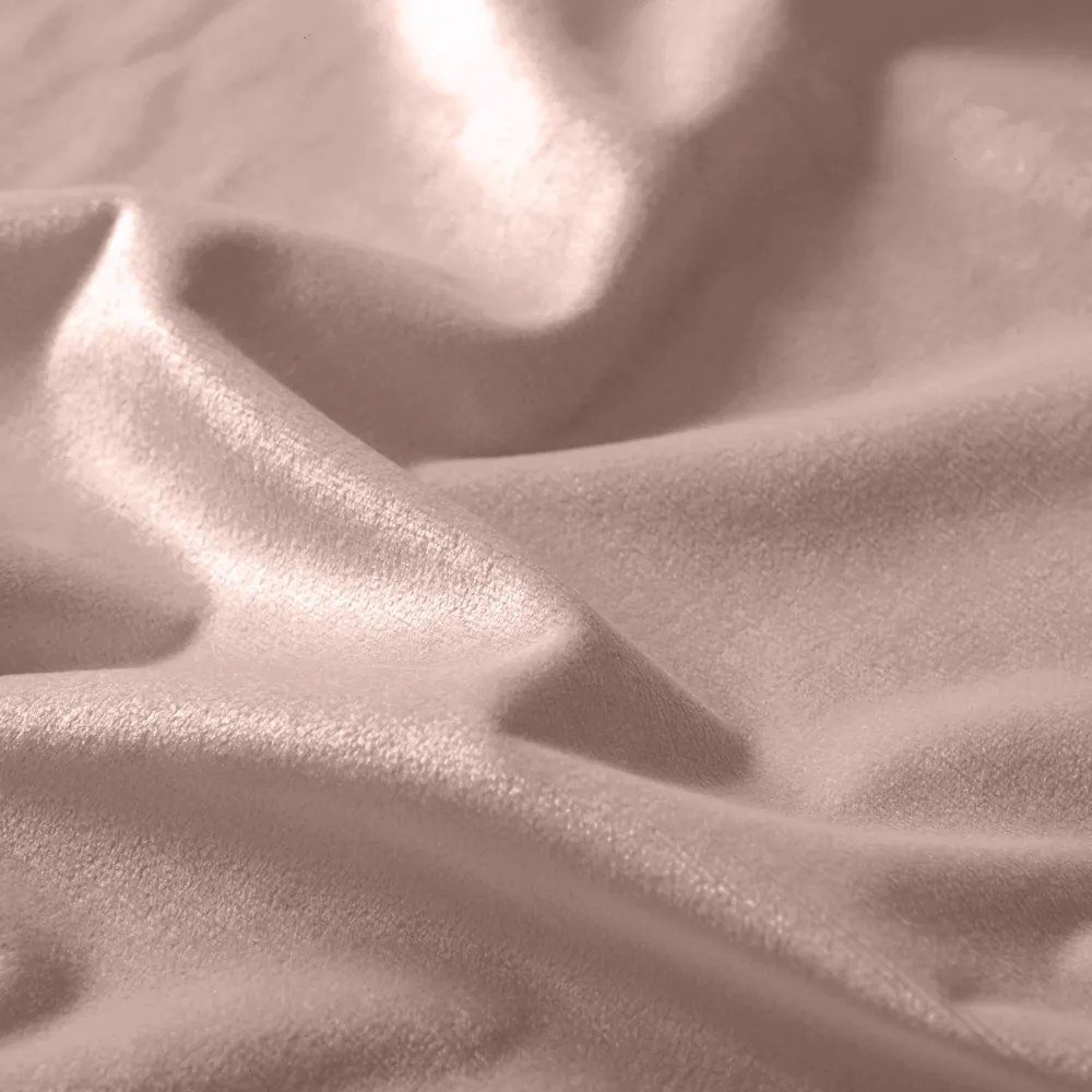 Biante Veľký zamatový obdĺžnikový obrus Velvet Premium SVP-043 Púdrovo ružový 160x200 cm
