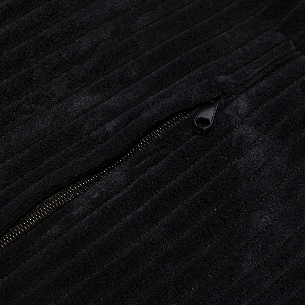 INTERMEDIC SK Kreslo Yoko Velvet – manšestrové kreslo s vankúšom, 75x70x30 cm Farba: SZ90 - tmavo sivá