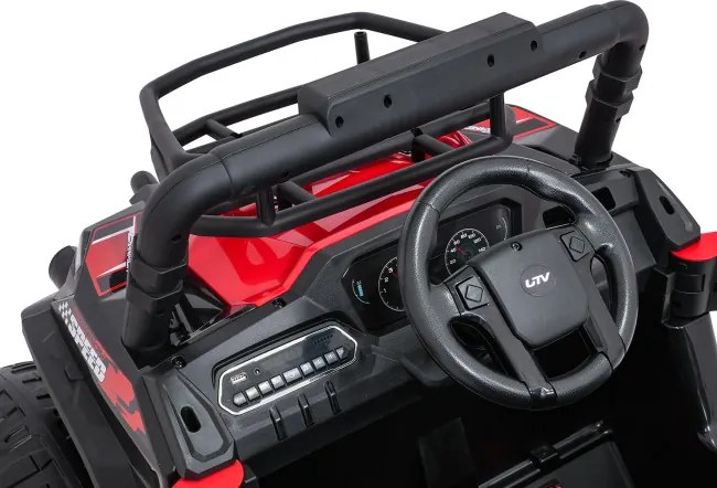 Elektrické terénne autíčko UTV LIFT červené