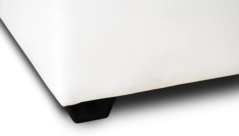 Polohovacie letisko Kamila, 200x160, bielo-čierna (k1 / č.19 / matrace A do 90 kg)