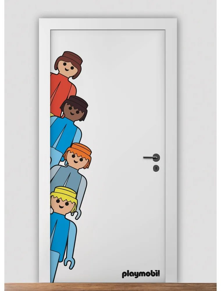 Samolepka na dvere 45x100 cm Puerta – Playmobil