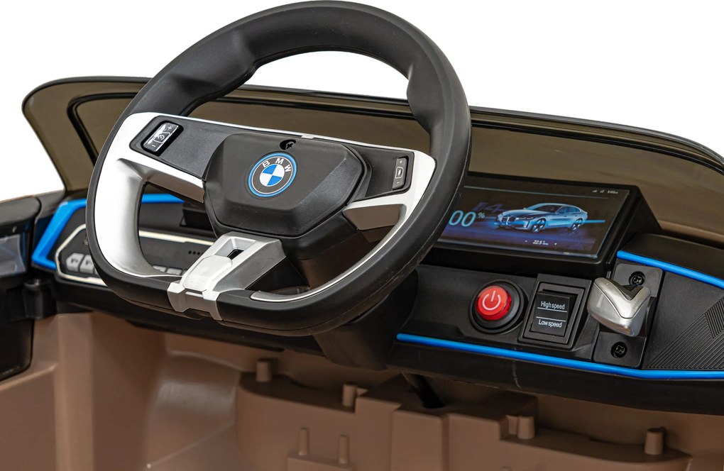 Ramiz BMW i4 batériové auto pre deti Zlatá