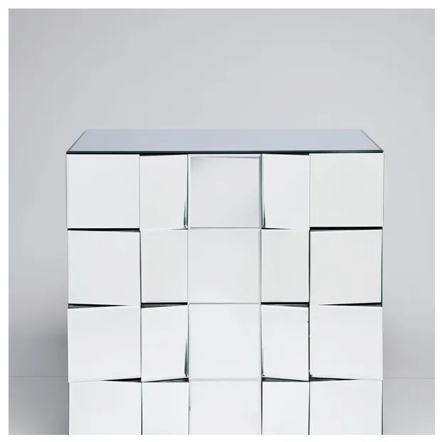 Komoda Illusion Big so 4 zásuvkami 78,7 × 74 × 43,8 cm KARE DESIGN