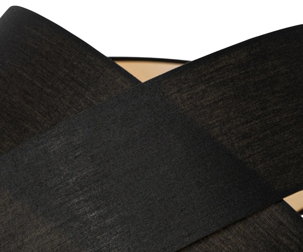 Moderná stojaca lampa čierna - Cloth