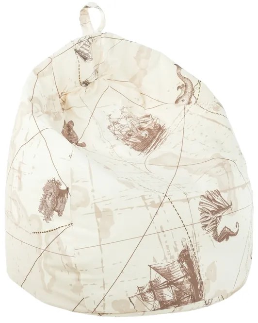 INTERMEDIC SK Sedací vak BAG Sako Design Columbia – 300 L, polyester, moderný motív Veľkosť: XXL