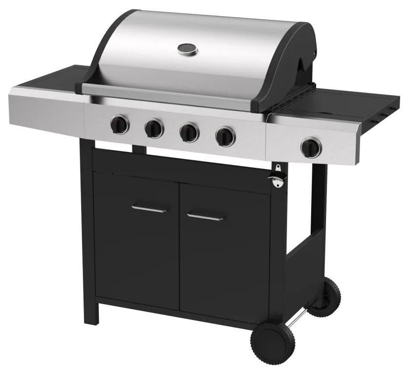 Plynový BBQ gril s bočným horákom AVENBERG NEVADA
