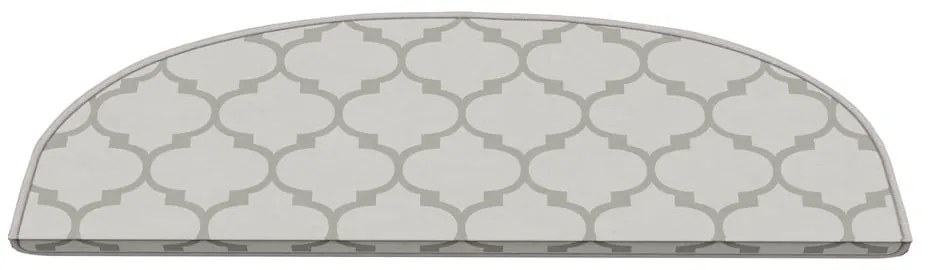 Krémovobiele nášľapy na schody v súprave 16 ks 20x65 cm Madalyon – Vitaus