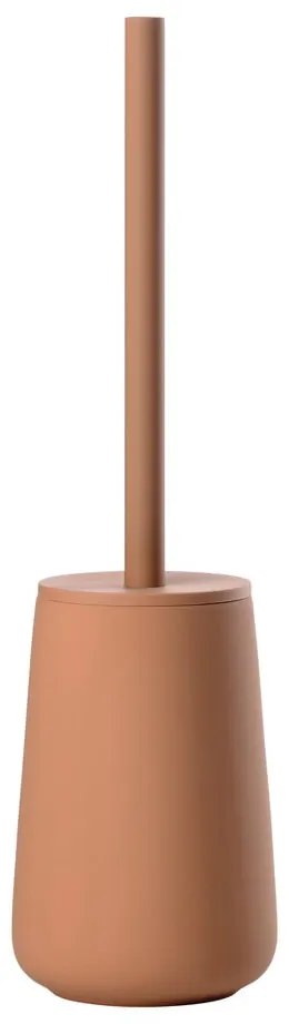 Oranžová kameninová WC kefa Nova One – Zone