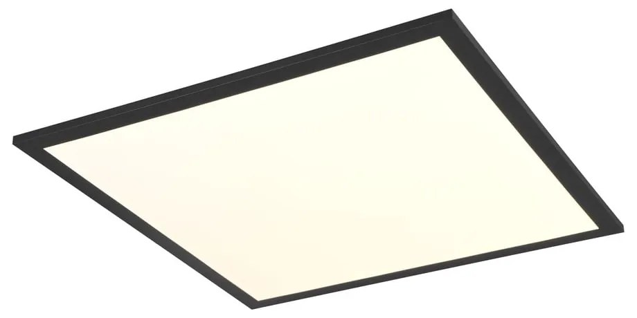 Čierne LED stropné svietidlo 44.5x44.5 cm Beta – Reality