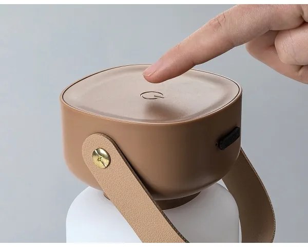 Rabalux 77143- LED Stmiev. nab. dot. von. stolná lampa FUNES LED/3W/5V IP44 hnedá