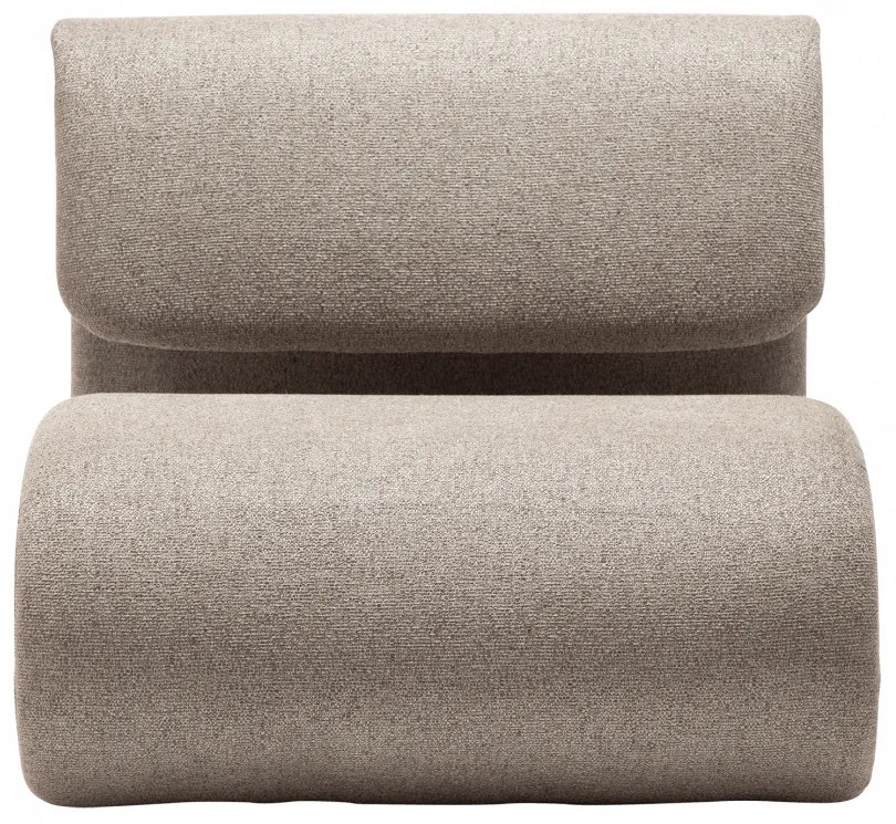 DUBNA ČALÚNENÉ LOUNGE KRESLO pebble grey