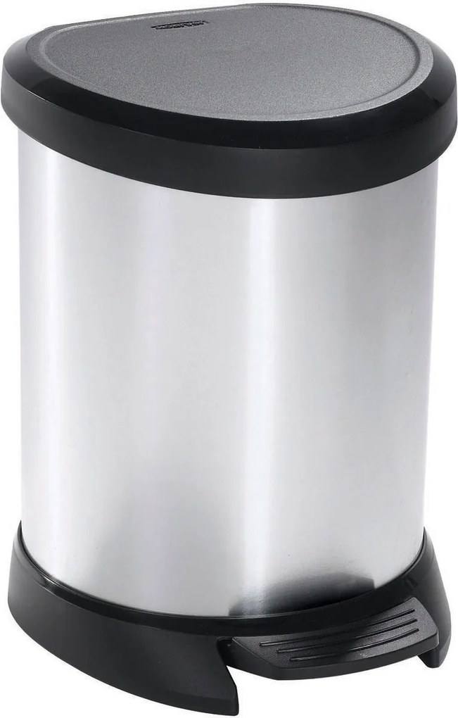 Curver Odpadkový kôš DECO BIN 5l strieborný