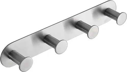 Bemeta Design EASY: Vešiak, so 4 háčikmi, mat - 163106395