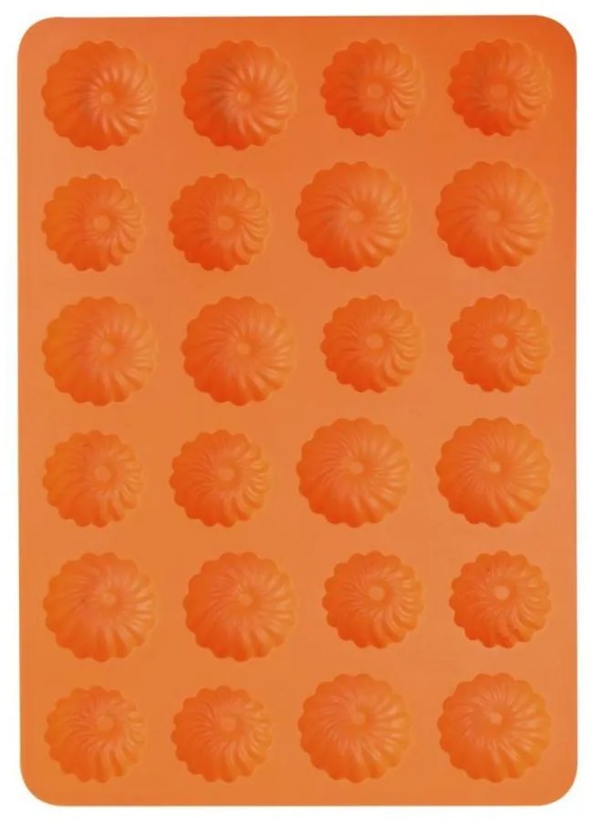 Forma VENČEK silikón 24cm malý, oranžový