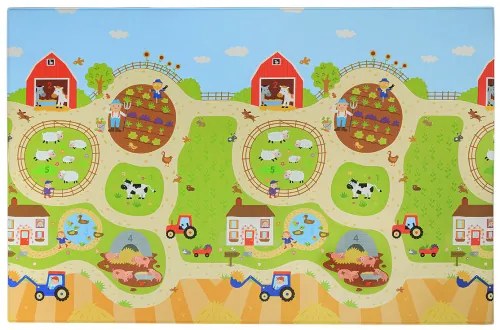 Koberce Breno Kusový koberec Dwinguler Farma, viacfarebná,140 x 210 cm