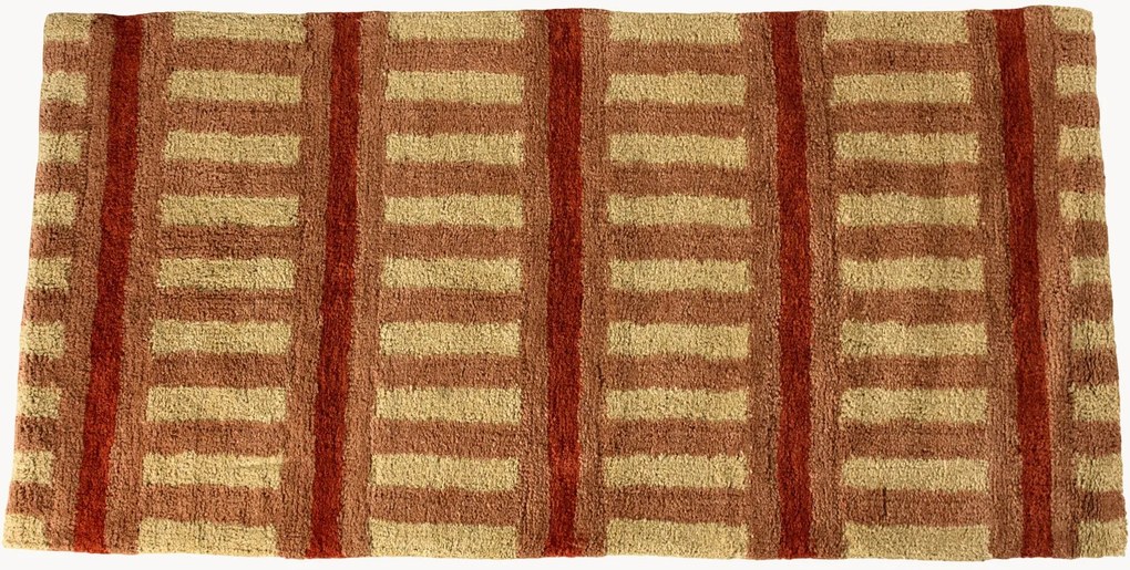 Bavlnený kúpeľňový koberec Stripes