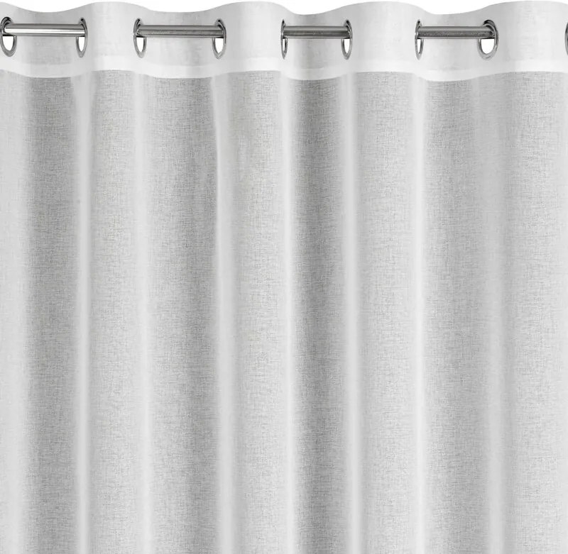 ZÁCLONA MARGO 300X250 CM BIELA