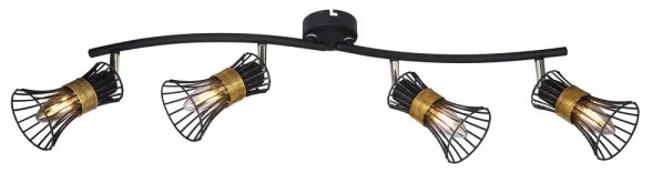 Globo 54814-4 - Bodové svietidlo PURRA 4xE14/40W/230V