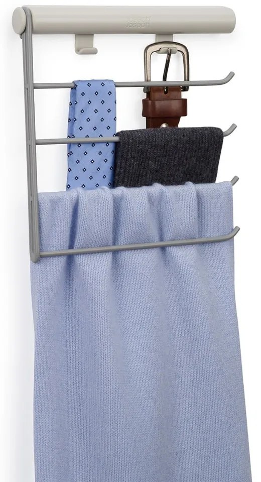 Kovový vešiak na kravaty a opasky Orderly – Joseph Joseph