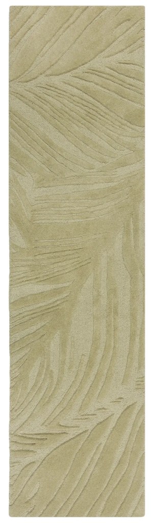 Flair Rugs, Behúň Solace Lino Leaf Sage, 60x230, zelená, chodba / predsieň