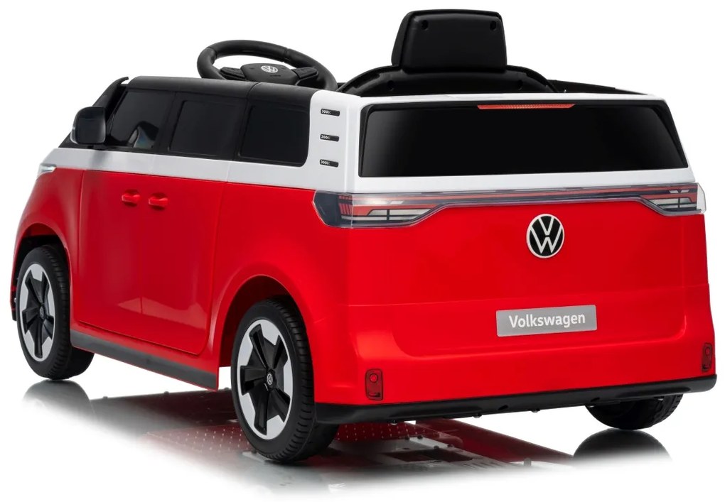 Detské elektrické auto Volkswagen ID BUZZ červené