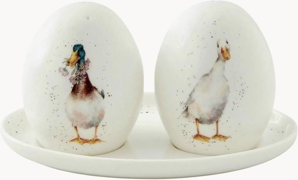 Soľnička korenička Ducks, 3 ks