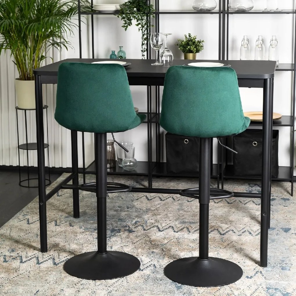 PROXIMA.store - Jedálenská barová stolička ARCOS 2 FARBA: čierna