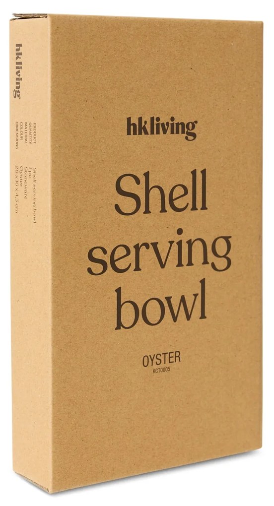HK living Kameninová miska Shell Oyster