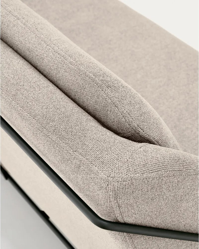 Béžová pohovka 128 cm Brida – Kave Home