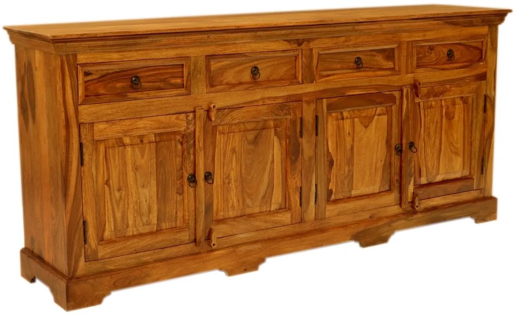 furniture-nabytek.cz - Komoda veľká masív z dreva palisander 200x90x45