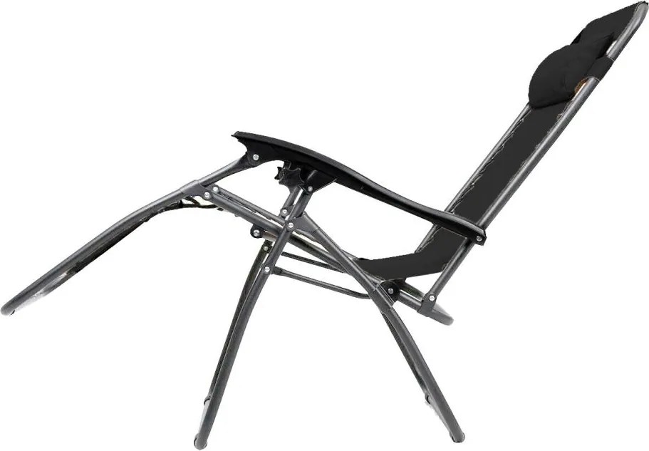 Relaxačné kreslo Avenberg SOFIA/ DALLAS - čierna