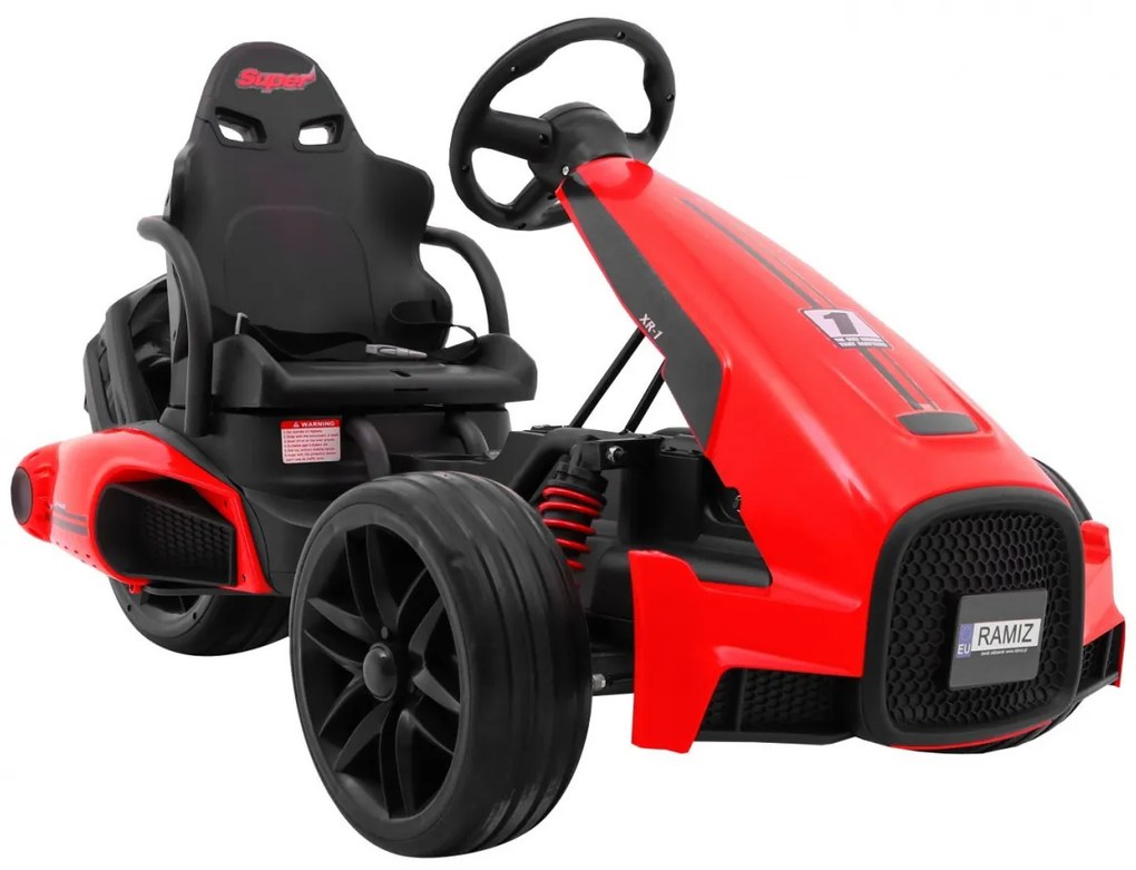 Elektrická motokára Bolid XR-1 RAMIZ CH9939 - červená