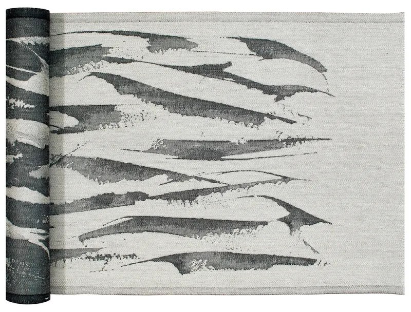 Podložka do sauny Aallokko 46x150, čierna